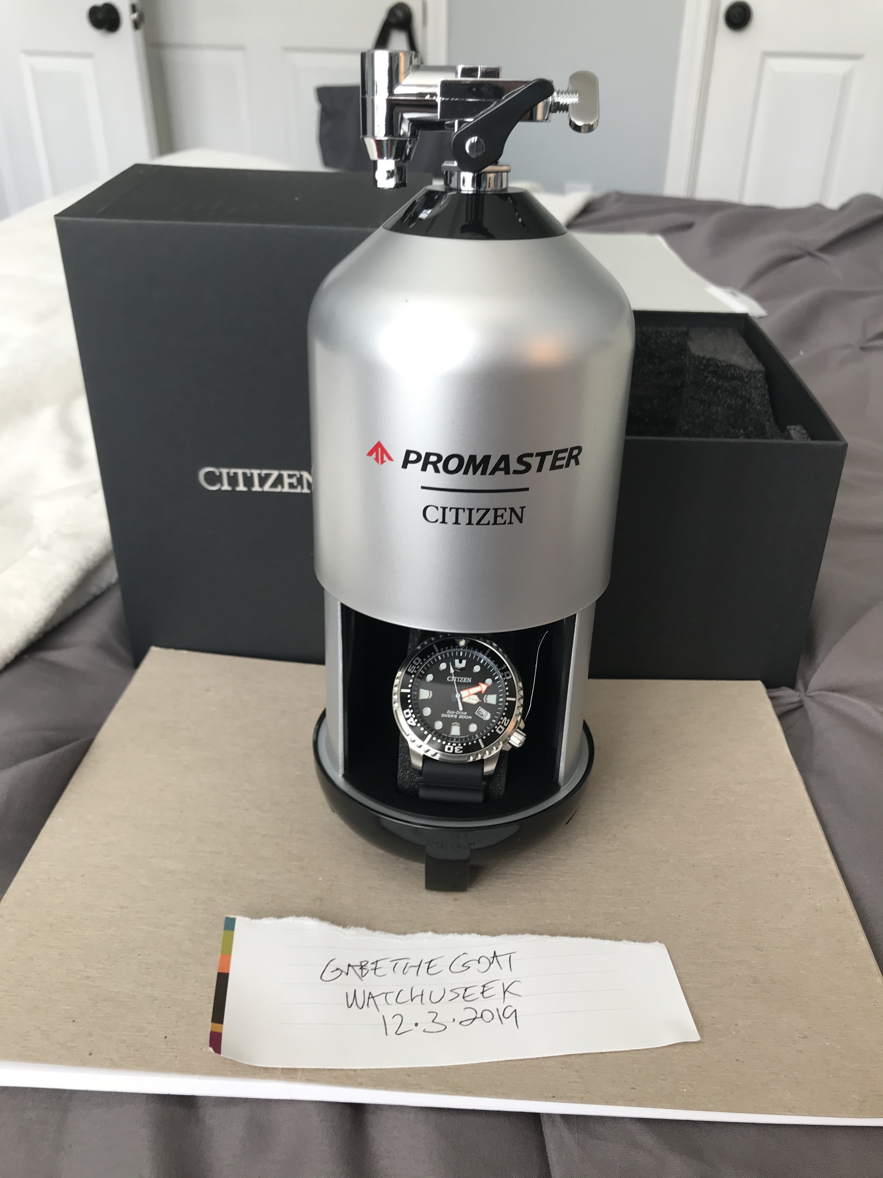 Citizen Promaster | NY0125-83E | Auto Diver | Full Set | Box•Tank Display WITHDRAWN - New in box - never worn - Citizen Promaster  main image 4