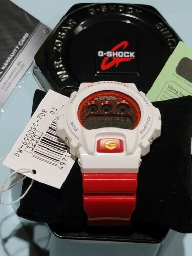 Casio G-SHOCK - 3230 - RED / White Lt Ed - DW6900 Watch 20bar DW