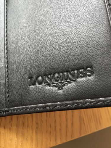 Longines Black Leather Wallet In Box. WatchCharts Marketplace