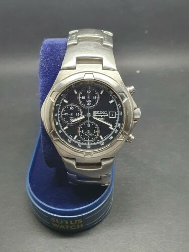 Seiko Chronograph Mens Quartz mens Watch 7T62 0BT0 WatchCharts