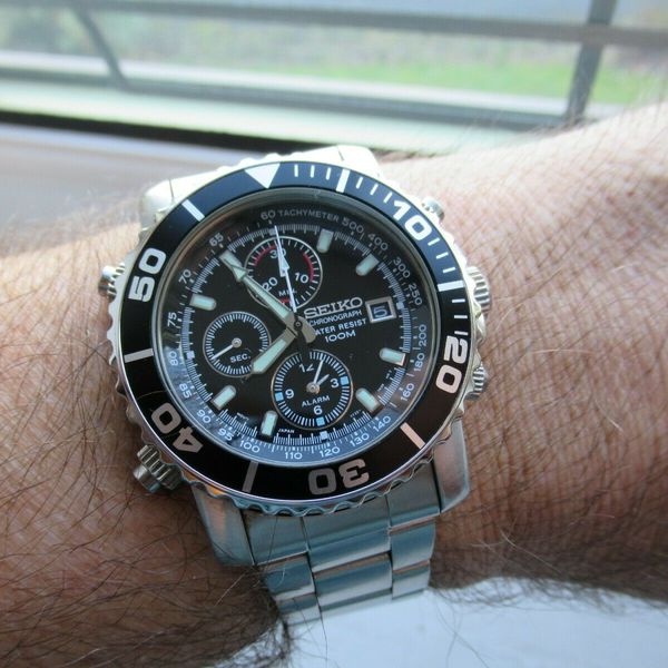 SEIKO DAYTONA 7T32-7G20 CHRONOGRAPH 47MM JULY 1992 GOOD LUME VERY