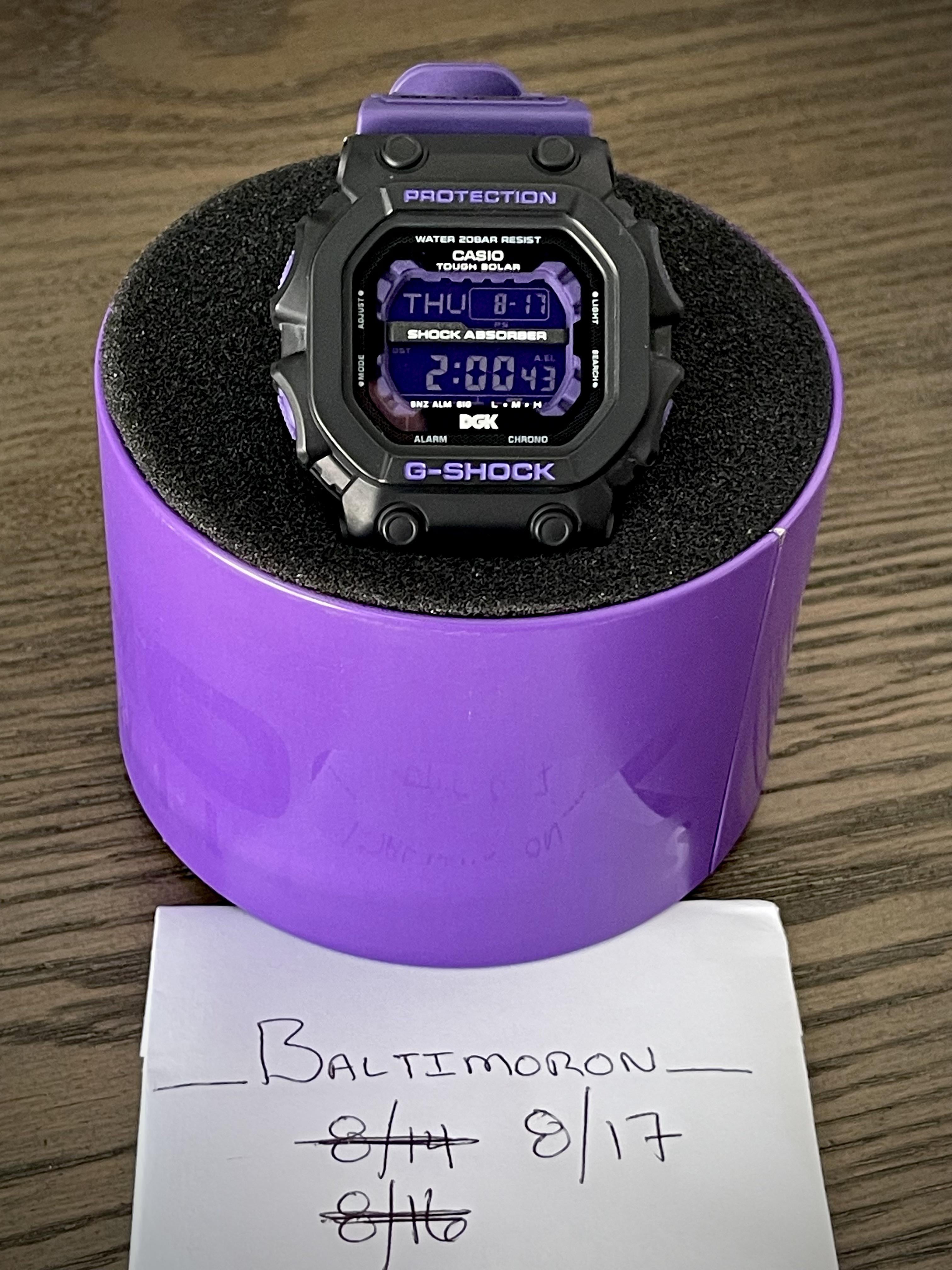 G shock hot sale king purple