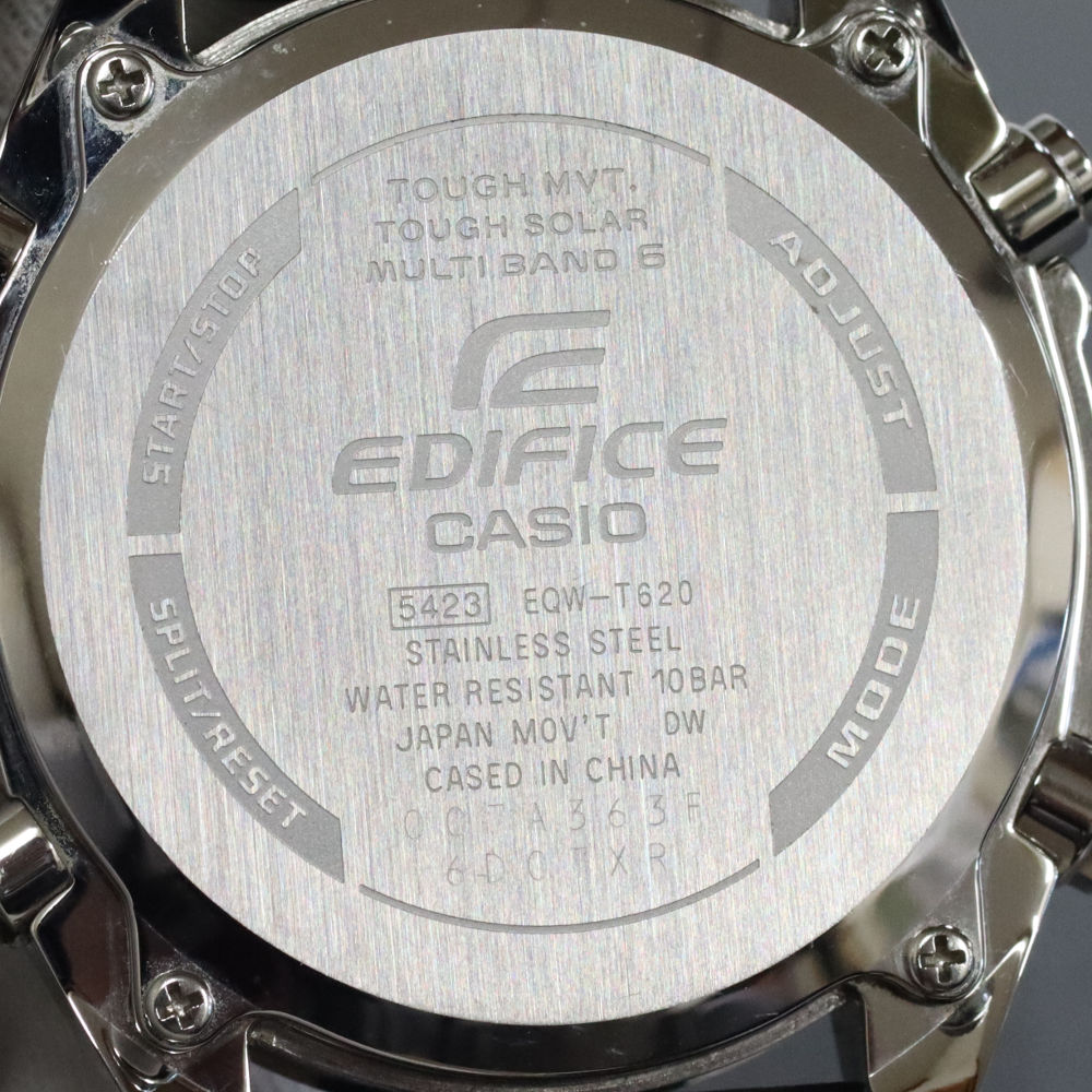 最高級のスーパー CASIO EDIFICE EQW-T620 TOUGHSOLAR 腕時計 little