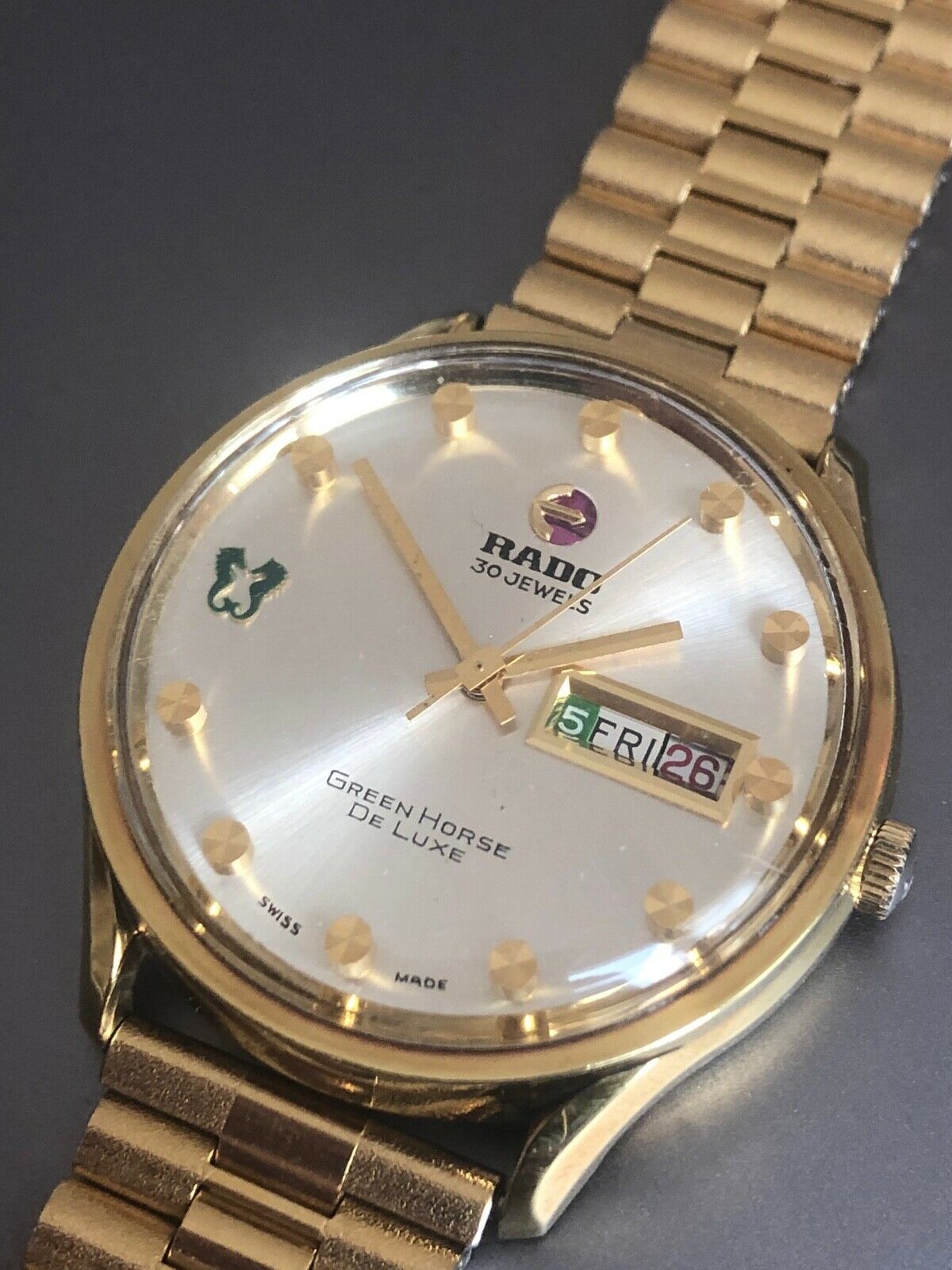M*a様 K741 RADO Green Horse De Luxe 時計 自動 K741 RADO Green Horse De Luxe 時計 自動巻き - メルカリ