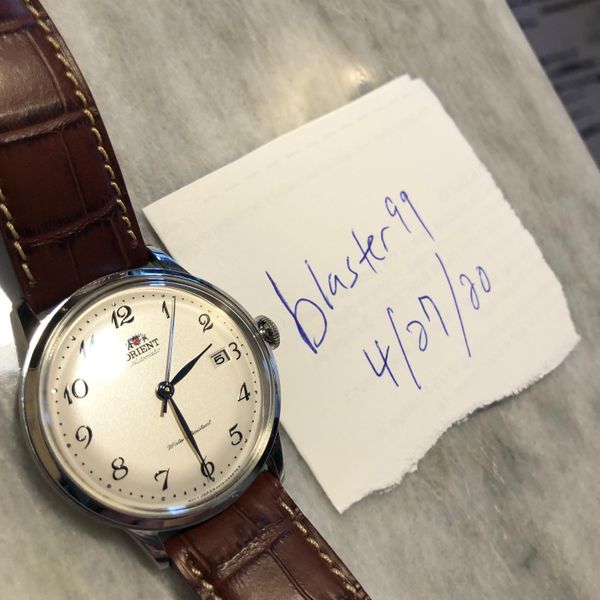 [WTS] Orient Bambino v5 Arabic Numerals White Dial RA-AC0003S10A ...