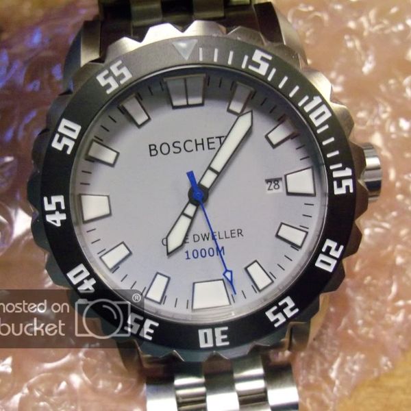 SOLD//SOLD//SOLD//Boschett Cave Dweller Grey dial | WatchCharts Marketplace