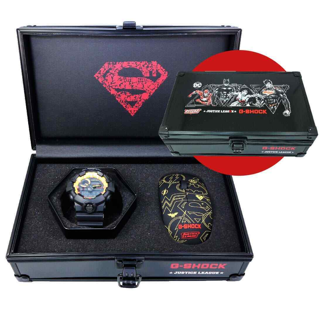 CASIO G-Shock GA-700BY-1APRDC JUSTICE LEAGUE SUPERMAN Limited from