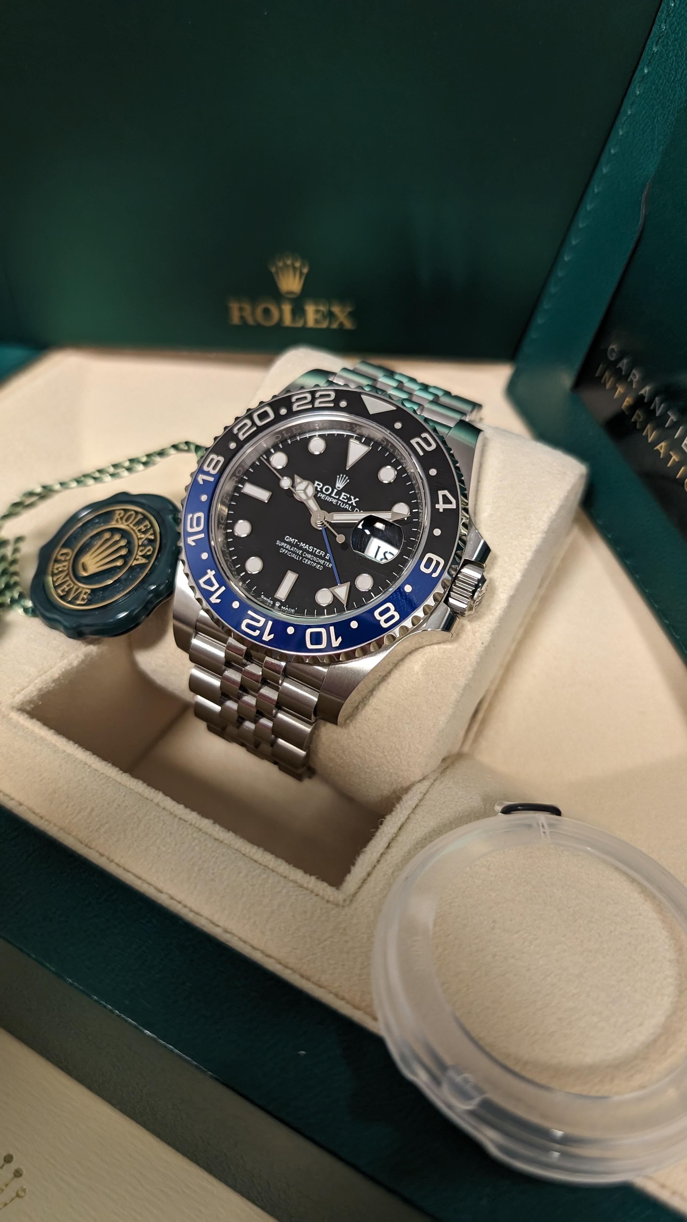 Rolex batman price discount drop