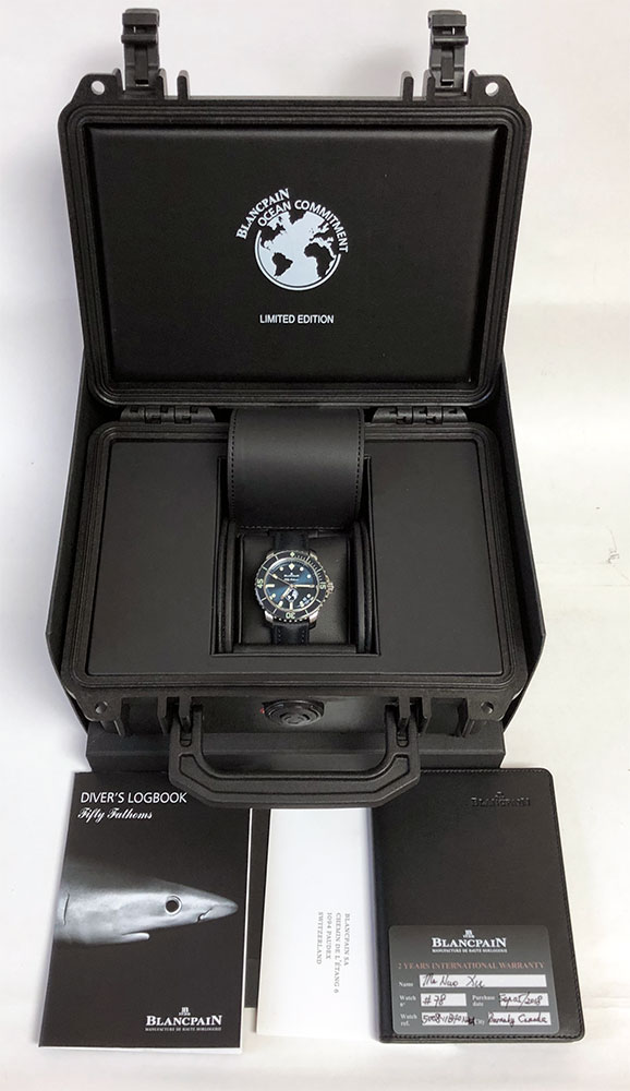 FS Blancpain Fifty Fathoms Ocean Commitment III 5008 11b40 52A