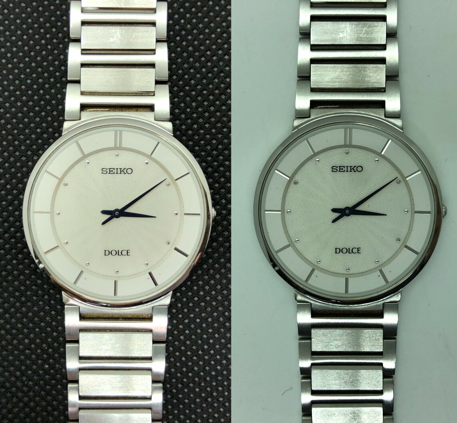 w0925] SEIKO 4J40-0AC0 DOLCE Quartz New battery Original band EX 
