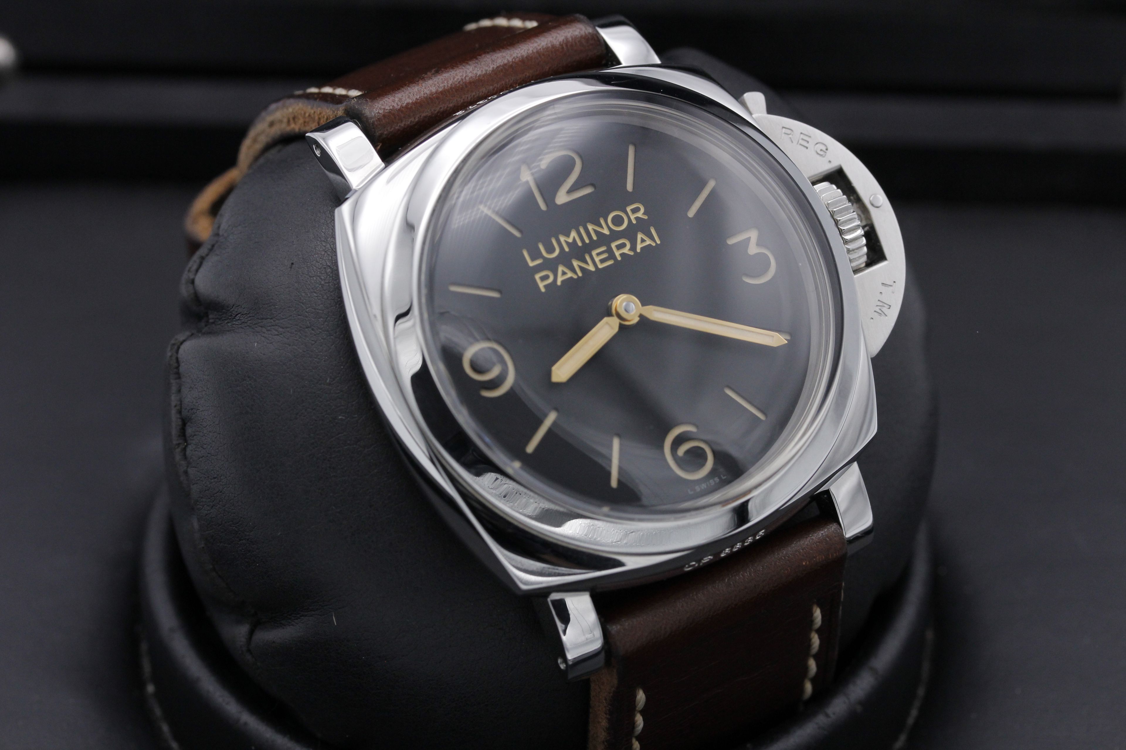 FSOT Panerai Pam 372 N Series 47mm Luminor Plexi EXC