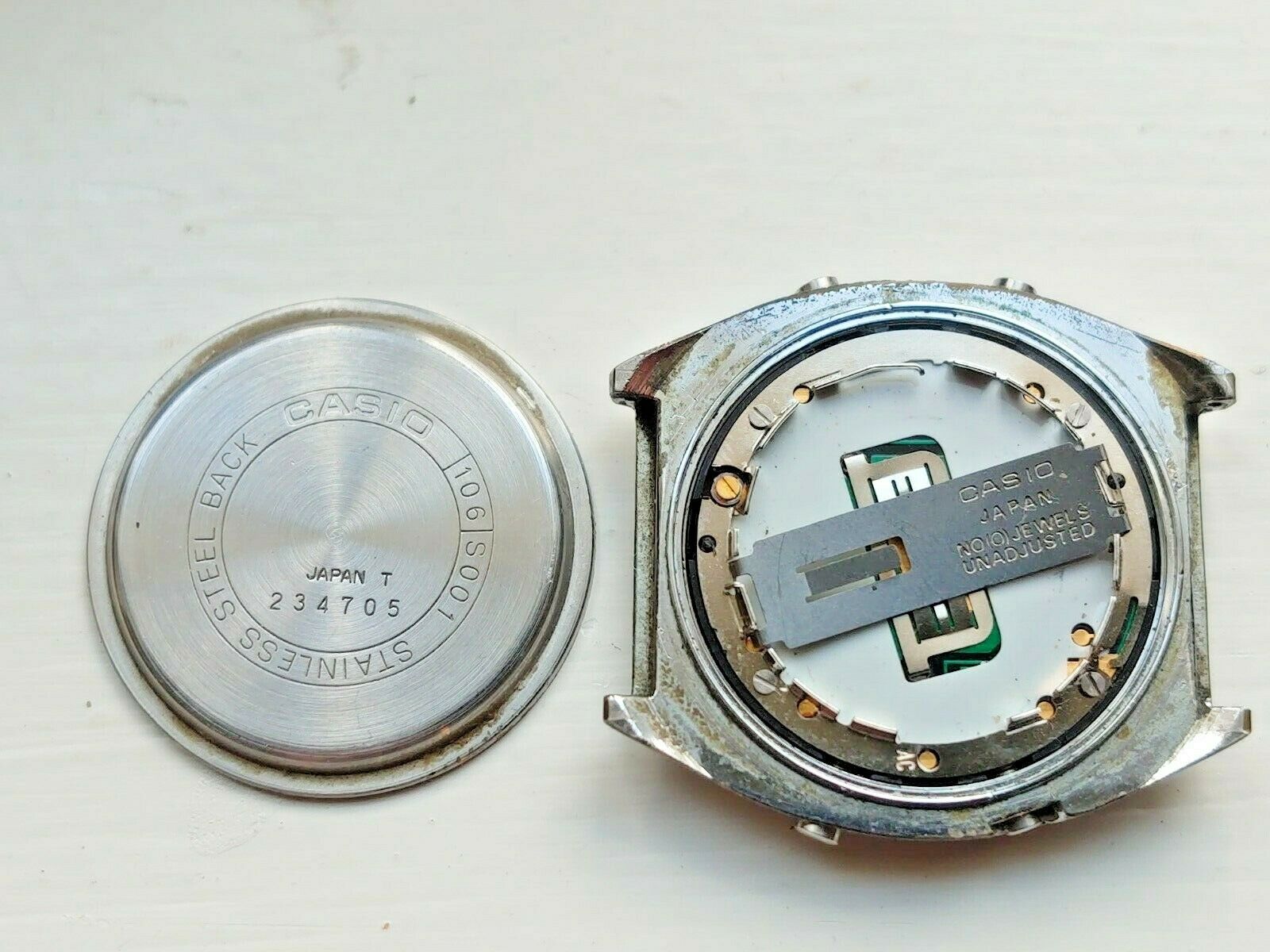 Rare vintage digital Casio 106 S001 Sold as is! | WatchCharts