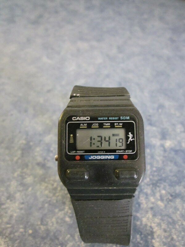 casio jogging watch