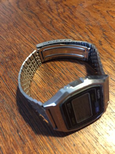 Casio B213W All Stainless Steel 50WR Vintage - Magnifique