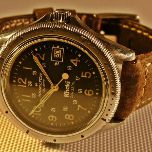 HAMILTON KHAKI QUARTZ SUB 330ft GENTS WATCH with BOX | WatchCharts