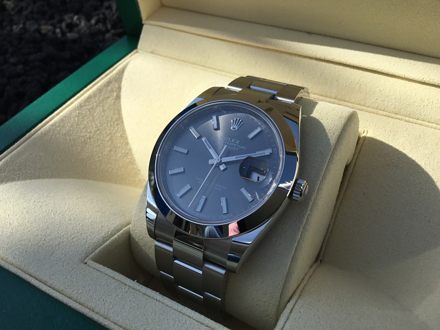 FS Rolex Oyster Perpetual Datejust 41 126400 WatchCharts