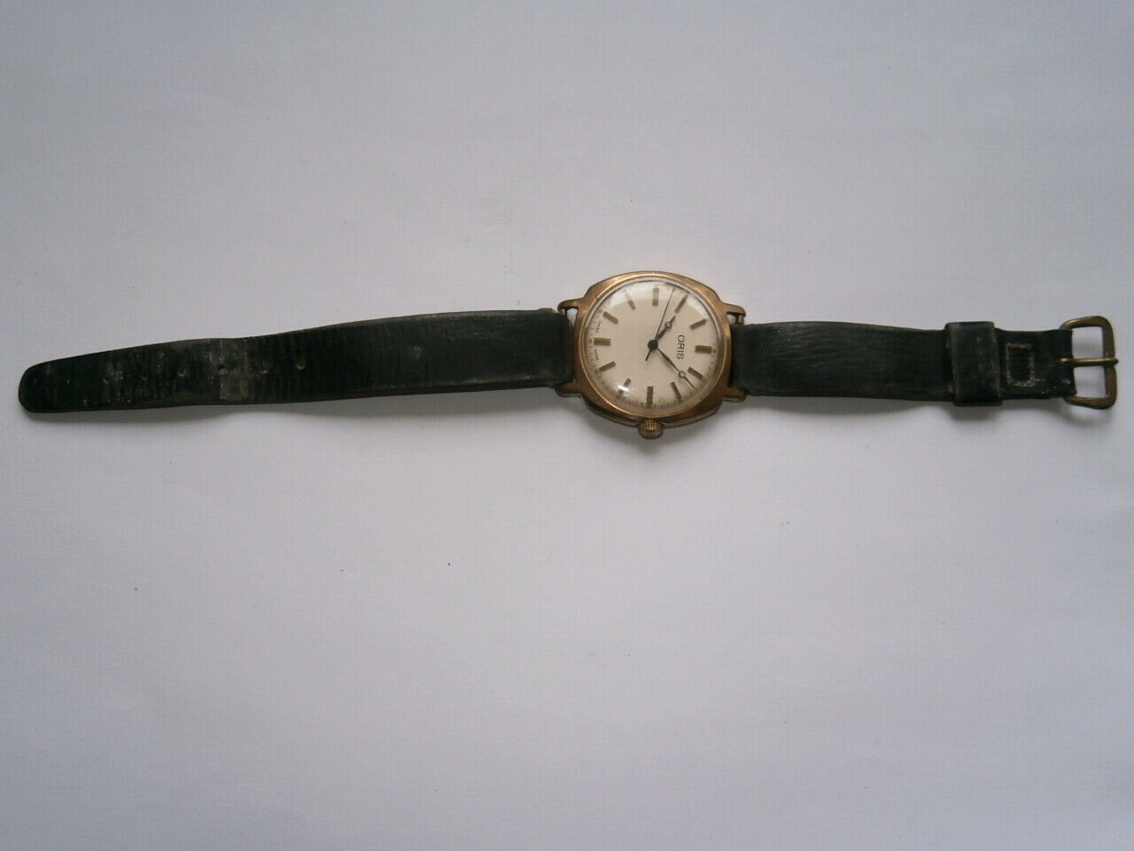 Vintage gents wristwatch ORIS mechanical watch working 482 KIF