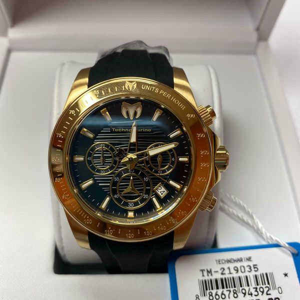 Technomarine Manta Ray Watch for Men S 42MM TM Color Gold 219035 ...