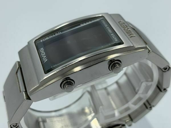 Seiko Alba Wired Vividigi W510-4A00 Digital Watch Stainless Steel
