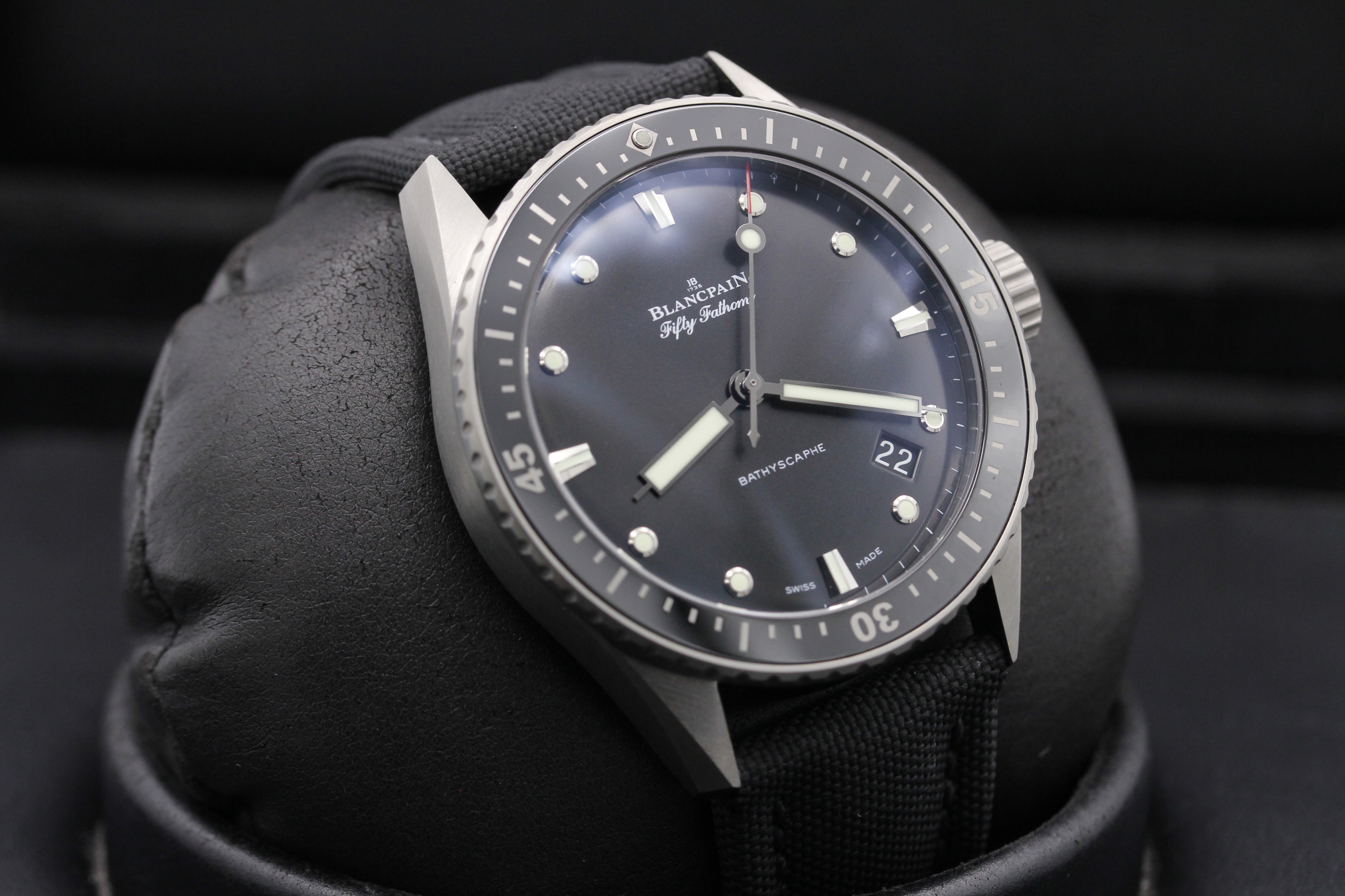 FSOT Blancpain Fifty Fathoms Bathescaphe Titanium 5000 1230NABA