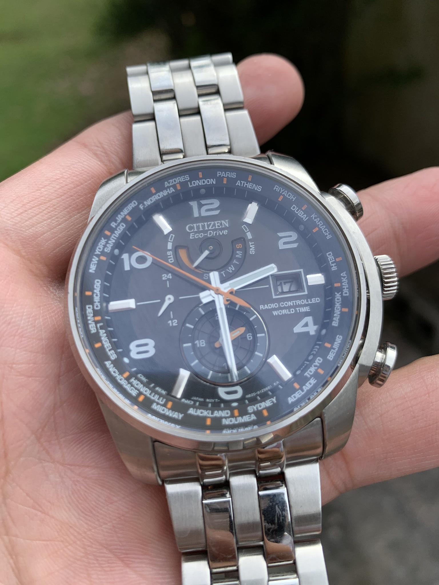 Citizen eco drive h820 price sale