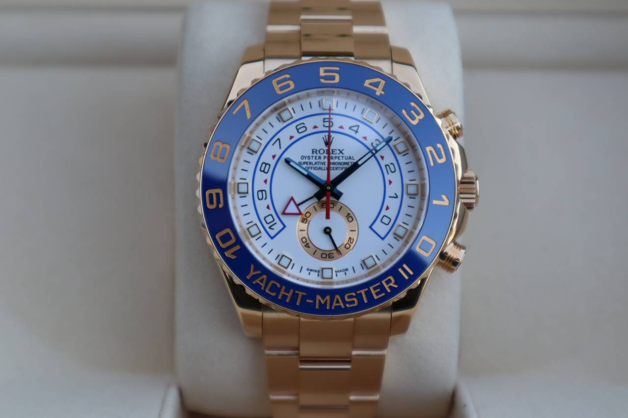 Rolex yacht master on sale 2 yellow gold