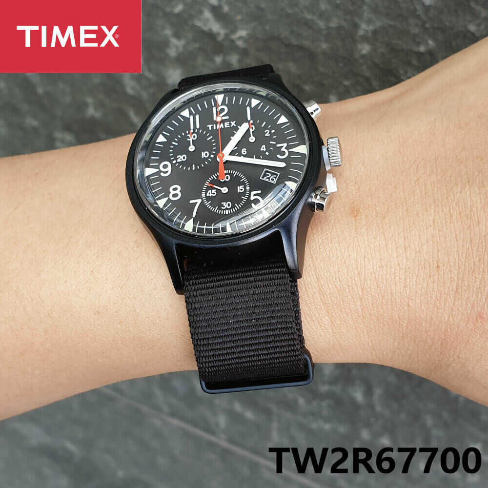 timex mk1 aluminum chronograph