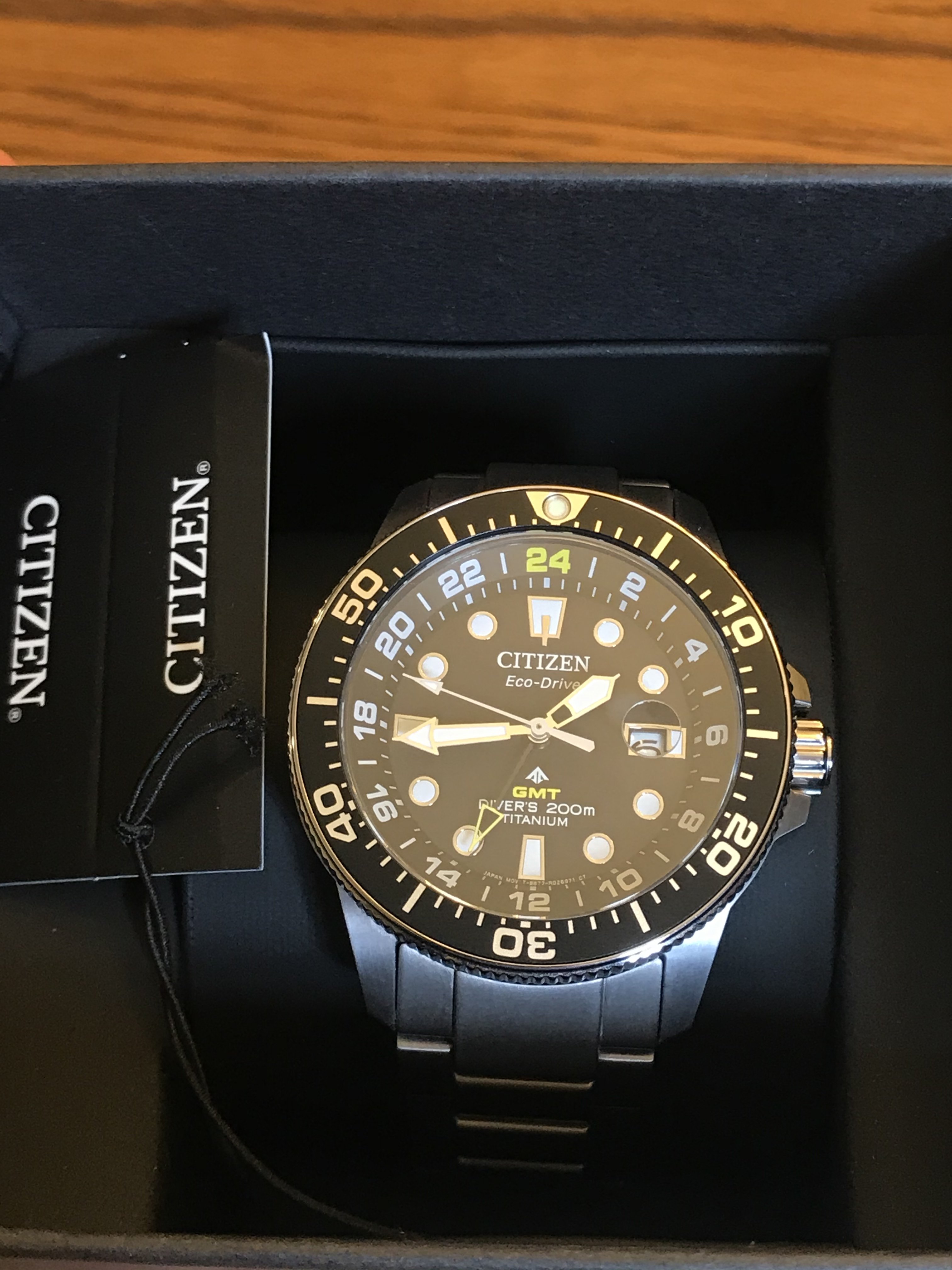 Citizen promaster diver online gmt