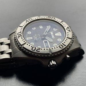 SEIKO KINETIC TITANIUM SCUBA 5M63-0B40 Vintage Kinetic Watch