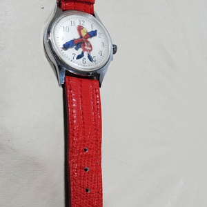 VINTAGE BUDWEISER BUD MAN BUDMAN WATCH HELBROS WORKING WIND UP