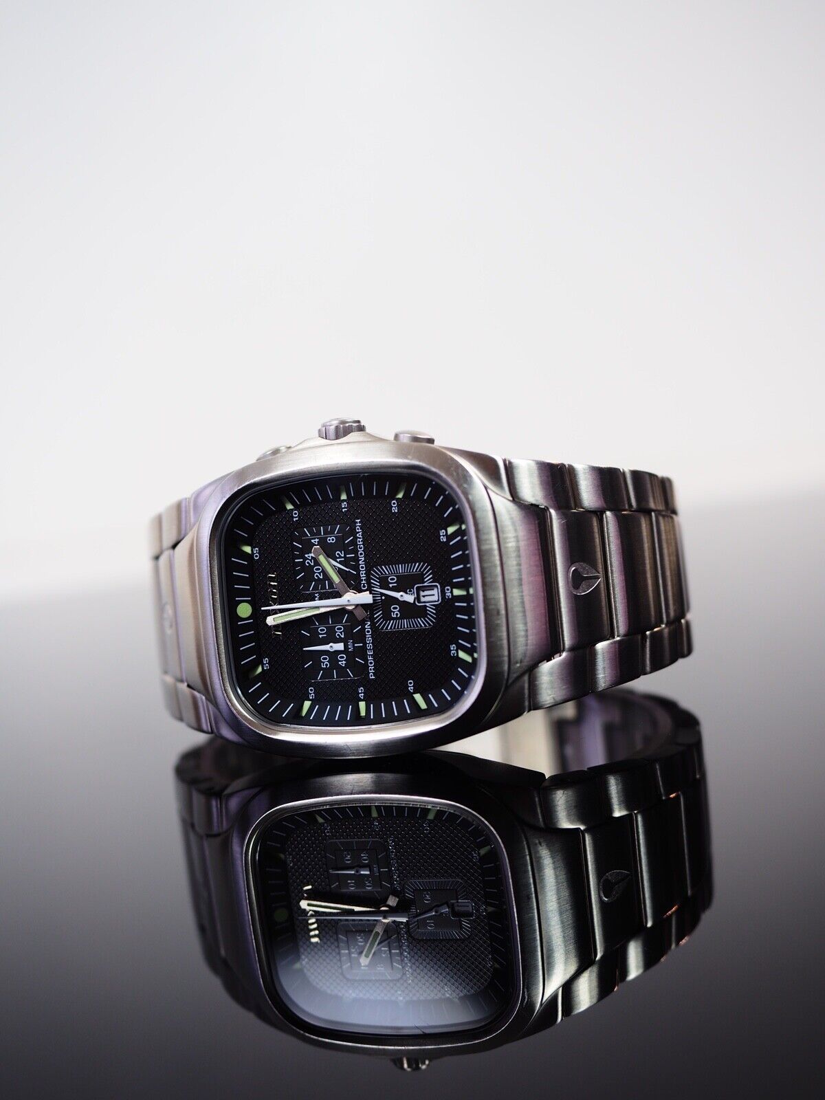 Nixon The Producer SS Chrono Watch Large & in Charge Very Rare