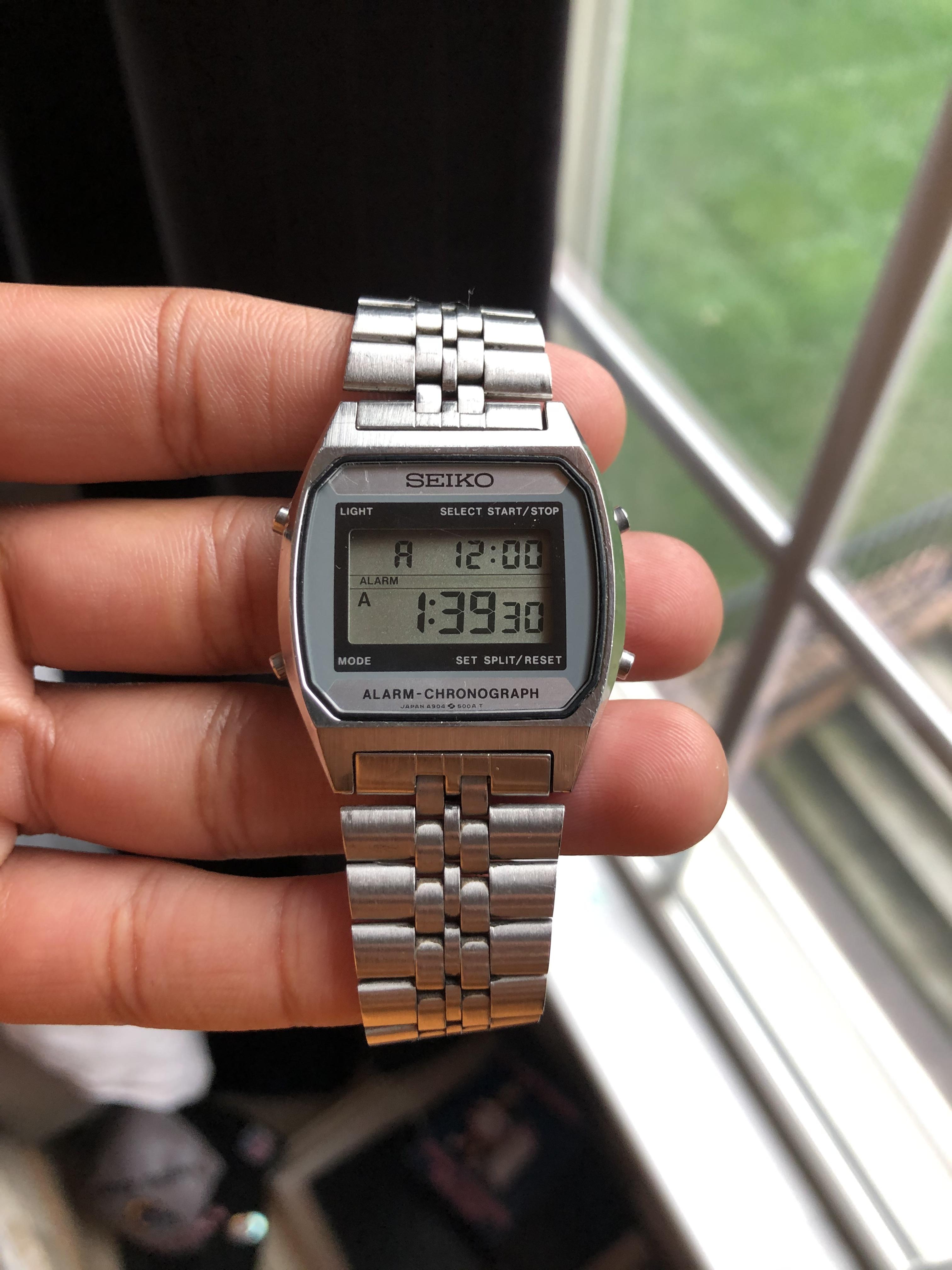WTS] 1995 Seiko A904-5000 Alarm-Chronograph Watch  display picture 2