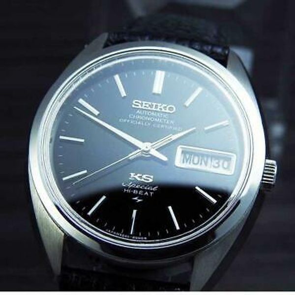 RARE KING SEIKO CHRONOMETER SPECIAL SS AUTOMATIC BLACK DIAL 5246-6000 |  WatchCharts