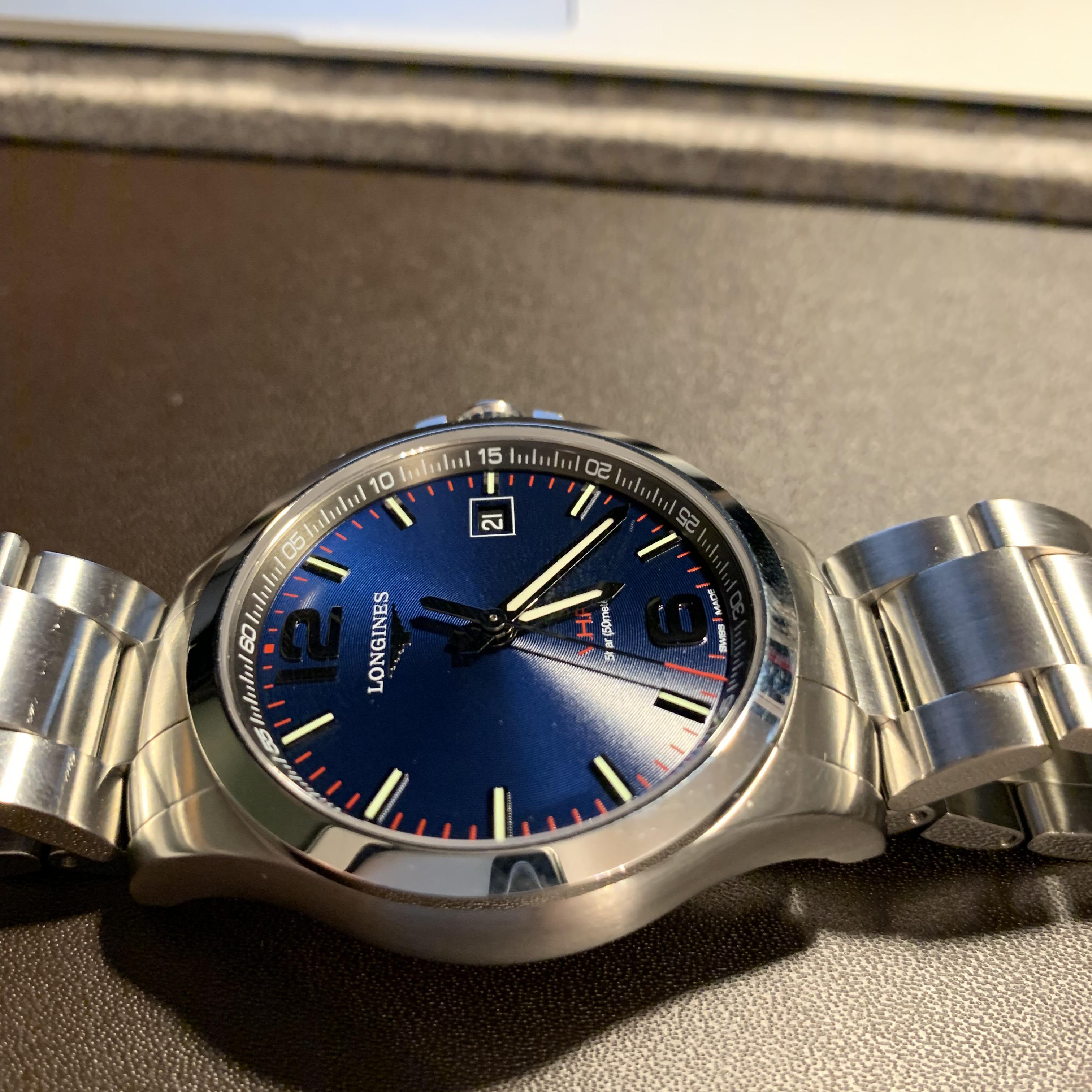 WTS Longines Conquest VHP Blue Dial 43mm L37264966