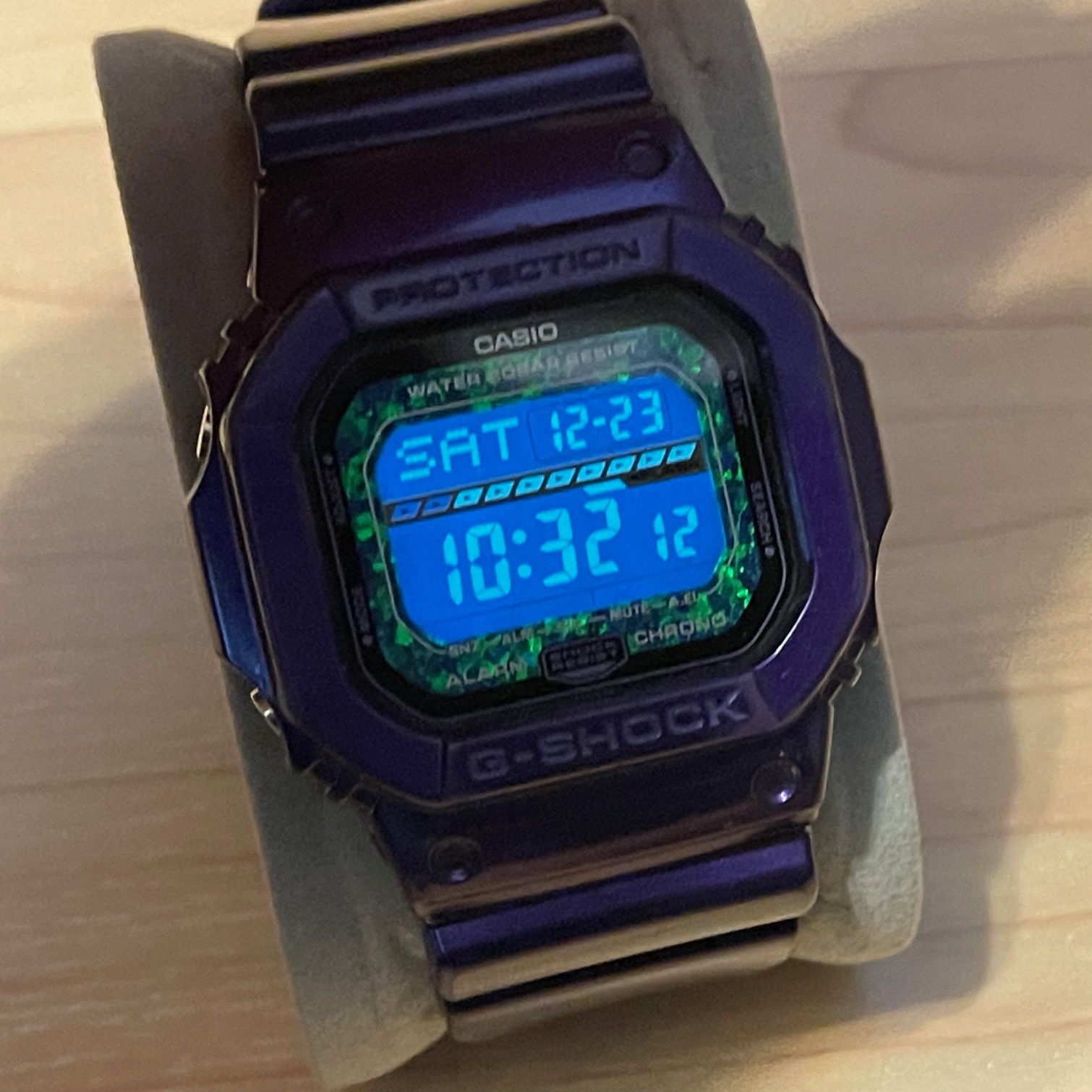 WTS] Casio G-Shock GLS-5600KL-6 Purple Opal Reflex Dial Collection Square  Digital Watch 5600 | WatchCharts Marketplace