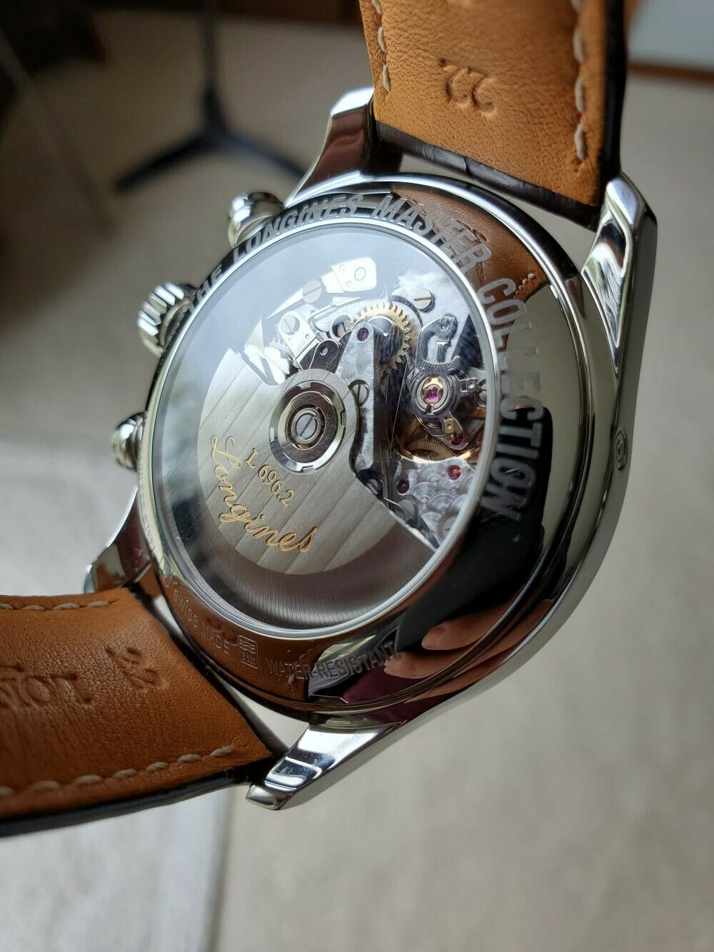 Longines Master Collection Chronograph L2.693.4.78.3 with Longines Master Collection Chronograph L2.693.4.78.3 with