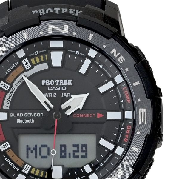[CASIO] Casio PRTB701DR Protrek Overseas Model Angler Line Black