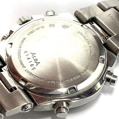 Orologio Uomo Seiko Alba ROOX Y182-6F10 Crono Sveglia Quadrante