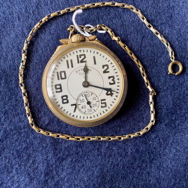 [WTS] B.W. Raymond and Elgin 21j Model 571 10k Gold-filled pocket watch ...