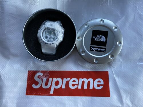 Supreme X Casio G-Shock X North Face DW-6900 Watch | White Red