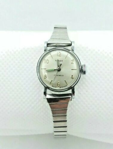 Vintage Timex 400 Ladies Mechanical Wrist Watch 17 Jewels West