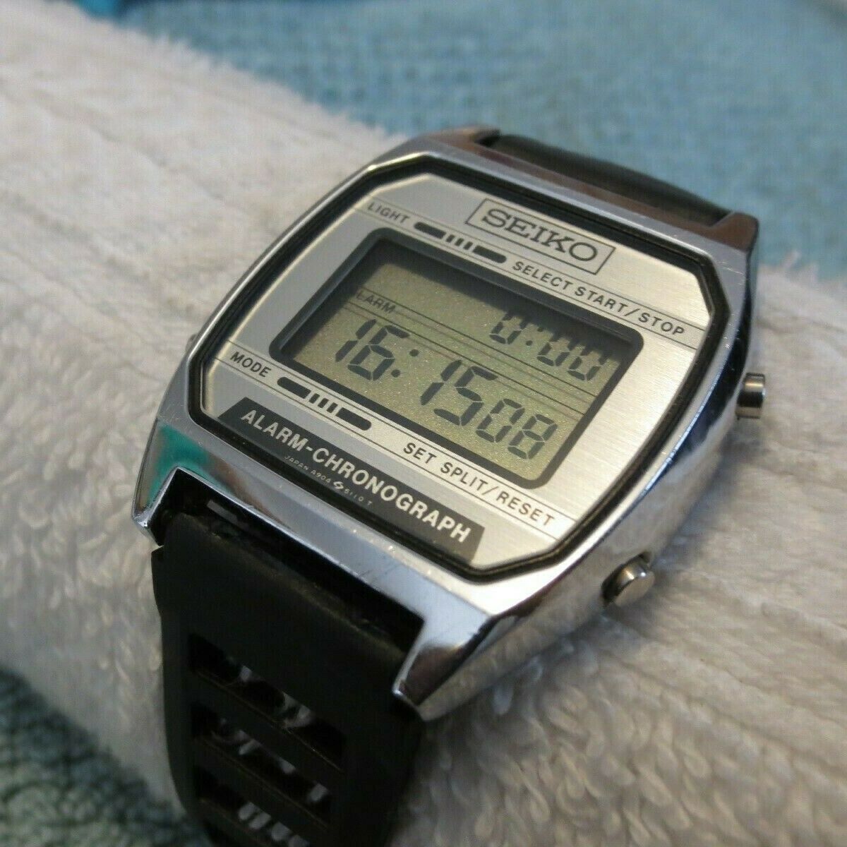 Vintage Seiko A904 5199 Digital Chrono Alarm LCD Replacement