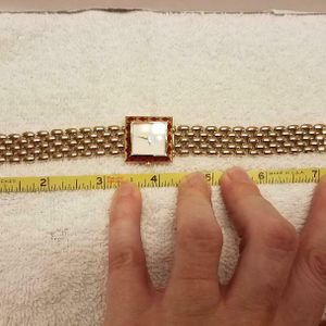 Raymond Weil Ladies Geneva Quartz Watch 18K Gold Plated