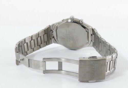 Authentic SEIKO solar Radio Wave Control Titanium men watch