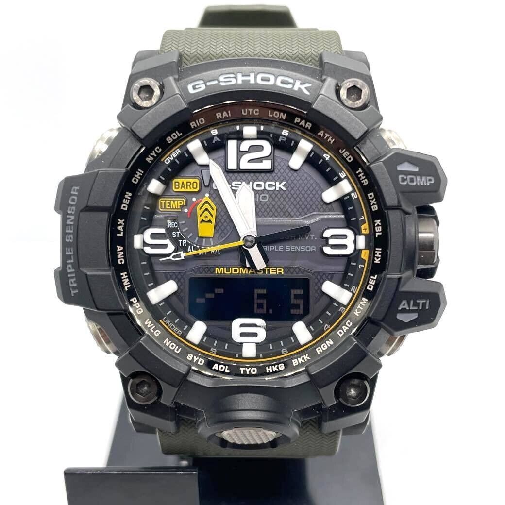 GWG-1000-1A3JF Casio G-Shock MUDMASTER Mad Master Radio Solar Men