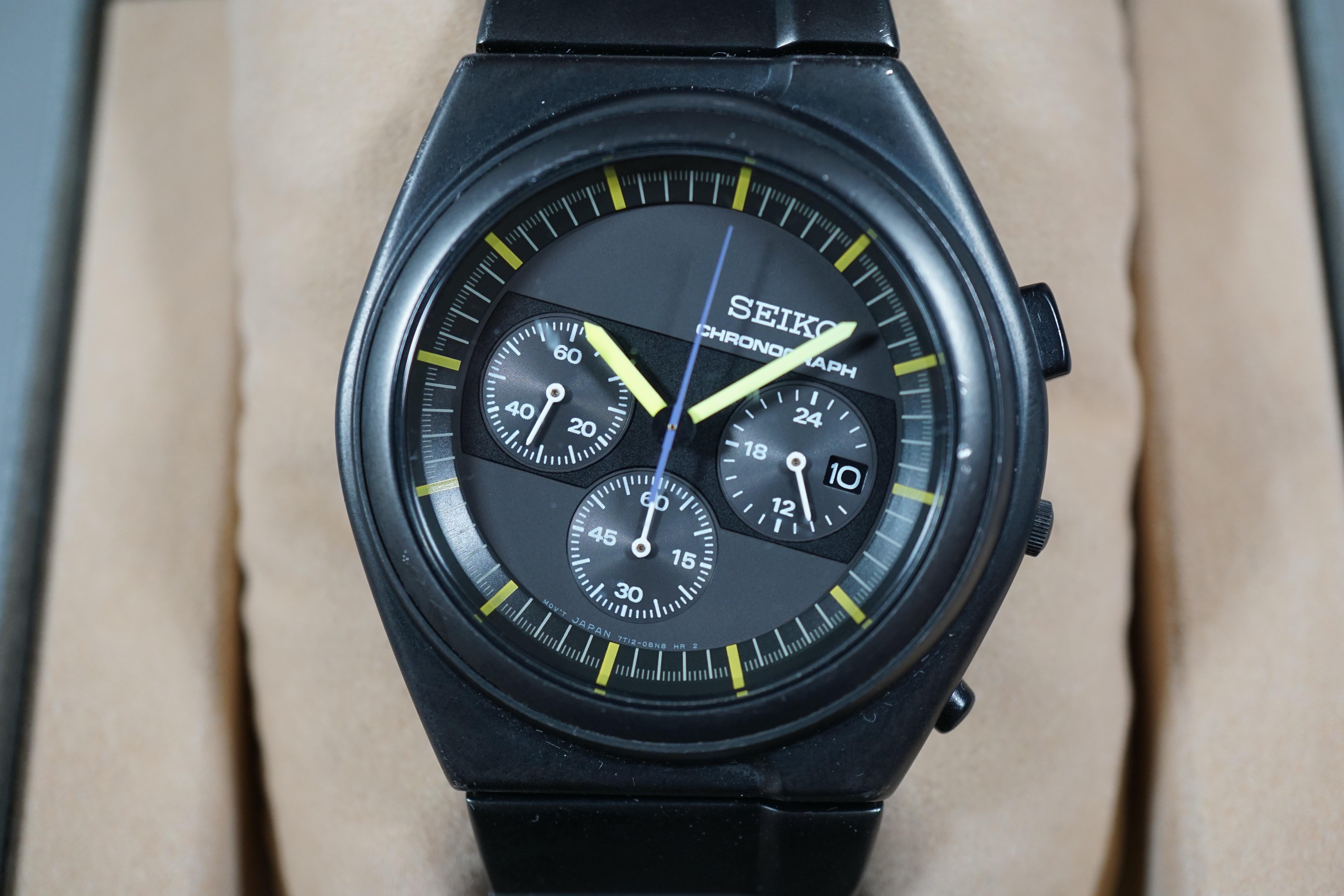 WTS Seiko Spirit Giugiaro Design SCED059 7T12 Riders Chronograph