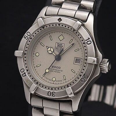 Tag Heuer 962.208 2000 Series Women s Quartz Date Watch Used