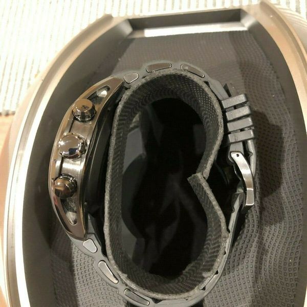 CITIZEN H909-S085012 Eco Drive Satellite Wave Titanium Rubber Dark Gray ...