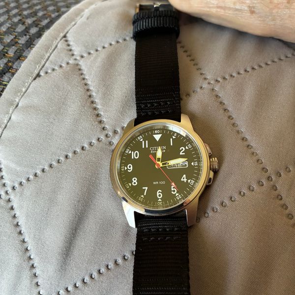山田様　BBS④ WTS] Citizen Chandler Eco Drive BM8180-03E Pilot/Field Watch Black