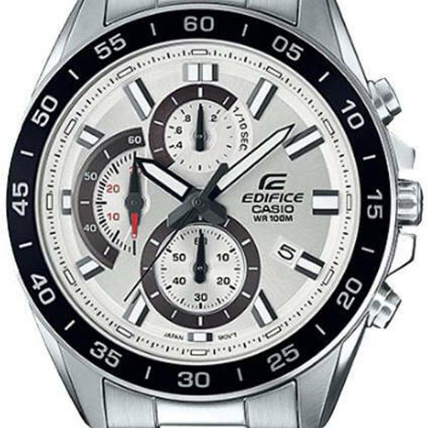 NEW Men's Casio Edifice Chronograph Stainless Steel Watch EFV-550D-7AV ...